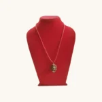 5Mukhi Rudraksha Silver Capping necklace